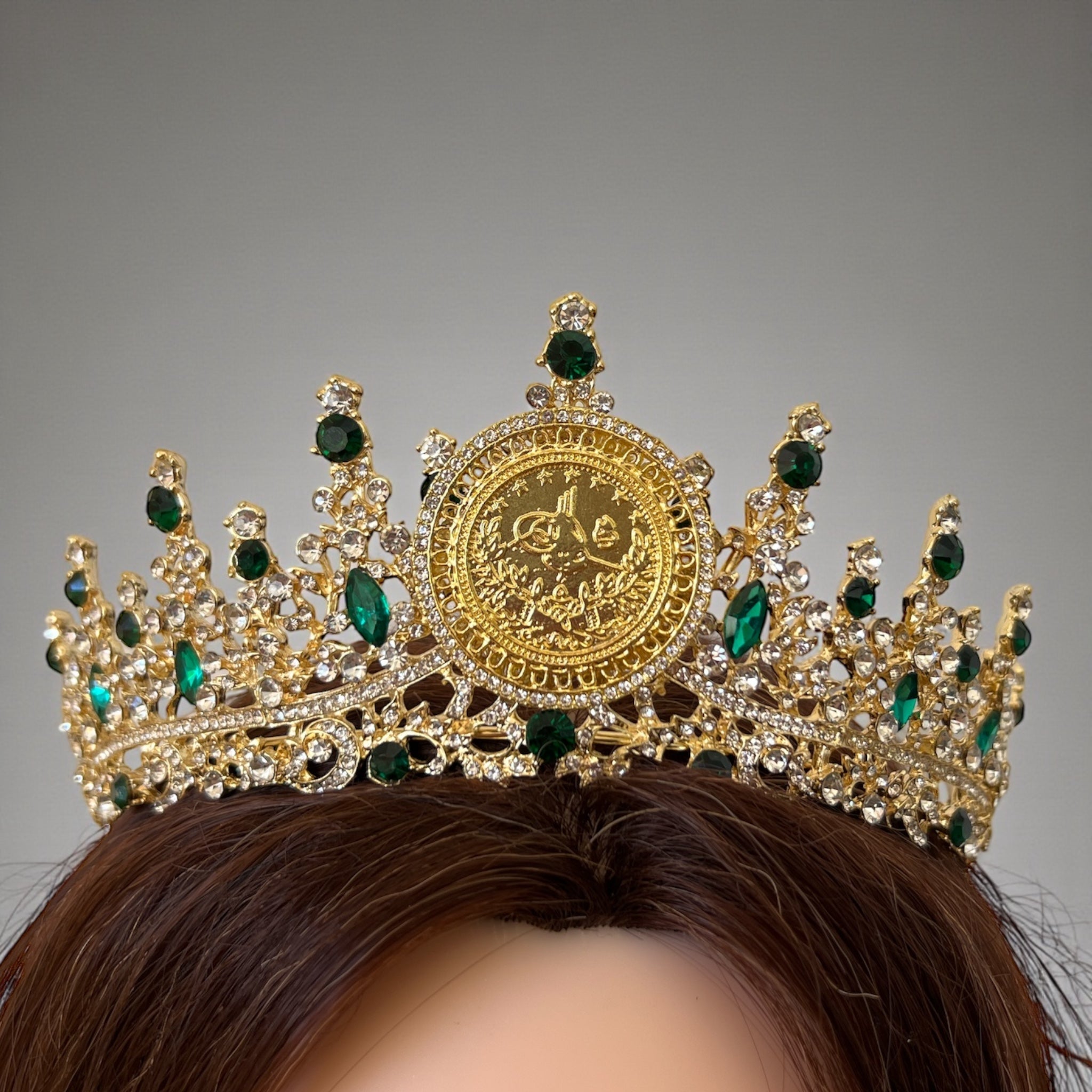 Gaza Green gold crown