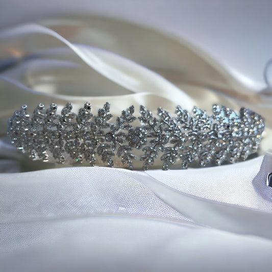 Biddu crystal wedding headband