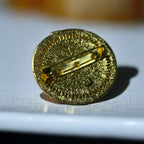 Ayn Siniya Lira coin gold brooch design High-quality Jewelry