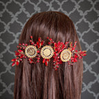 Kafr Qud II three Red and Gold headpiece