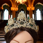 Bayt Jala Gold and Green crown