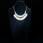 Palestinian Traditional Silver Coin Necklace