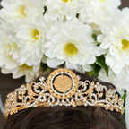 Noor one coin Gold princess tiara