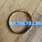 Qibya Gold Bracelet plated