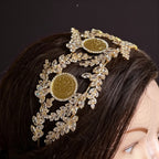 Sebastian Four Coins Crystal headpiece