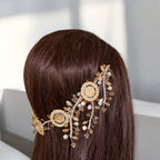 Yafa II five coins comb headpiece