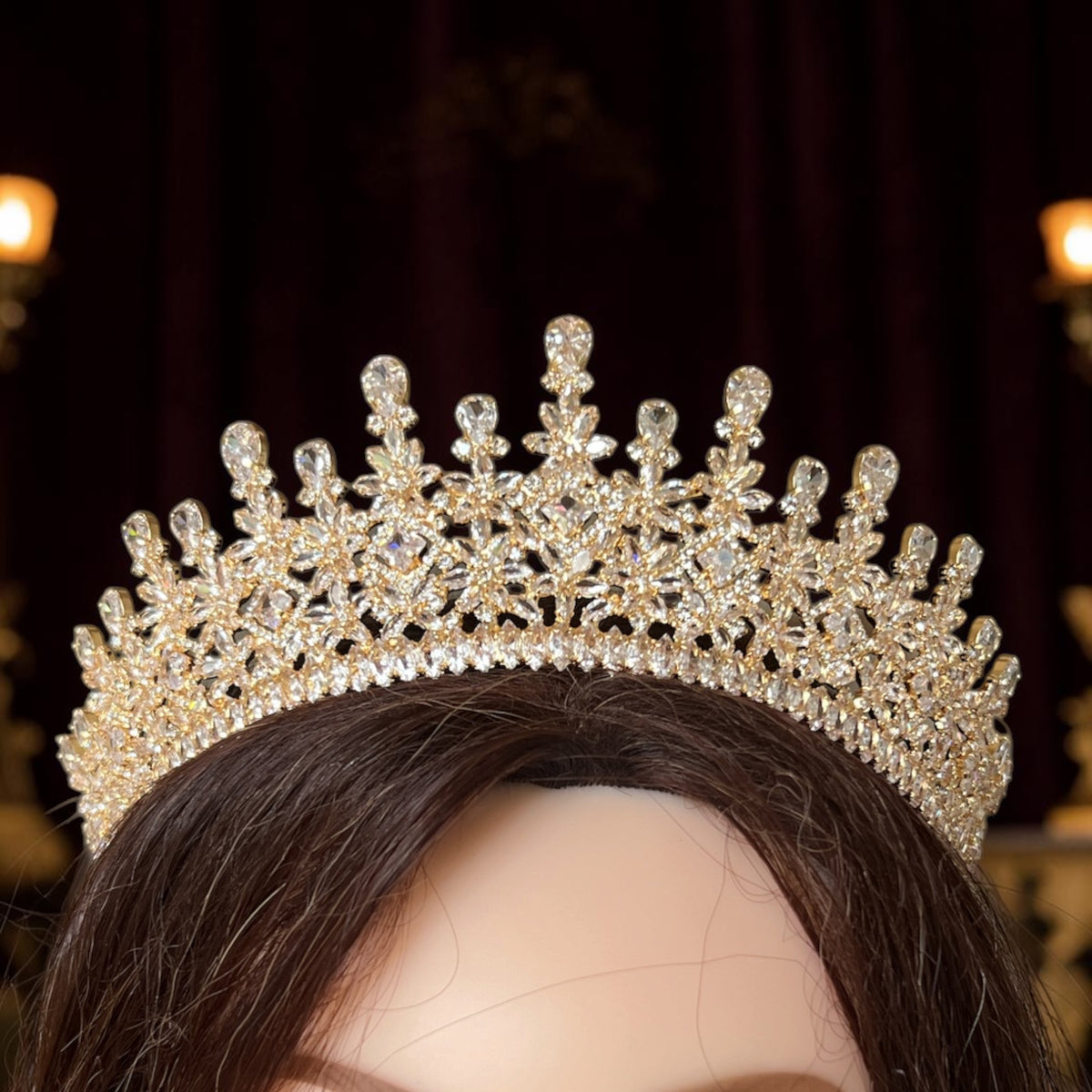 Bloudan Cubic Zircon Crown