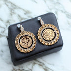 Al Jeab II coins earrings