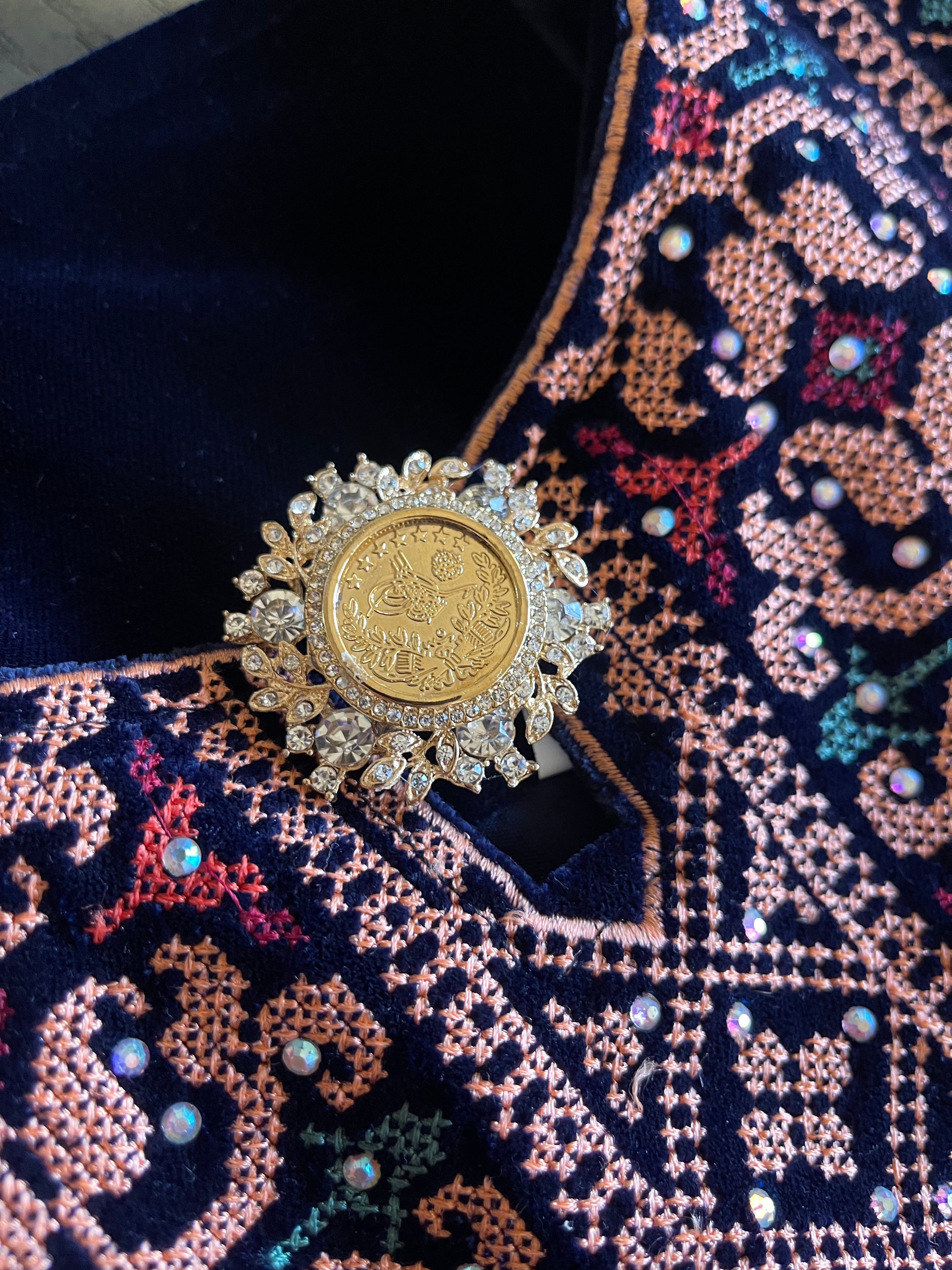 Abu Falah Lira Brooch