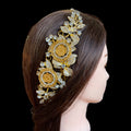 Jericho Two Coins Golden Hair Comb Top-High Quality Fashion Hair Comb.  