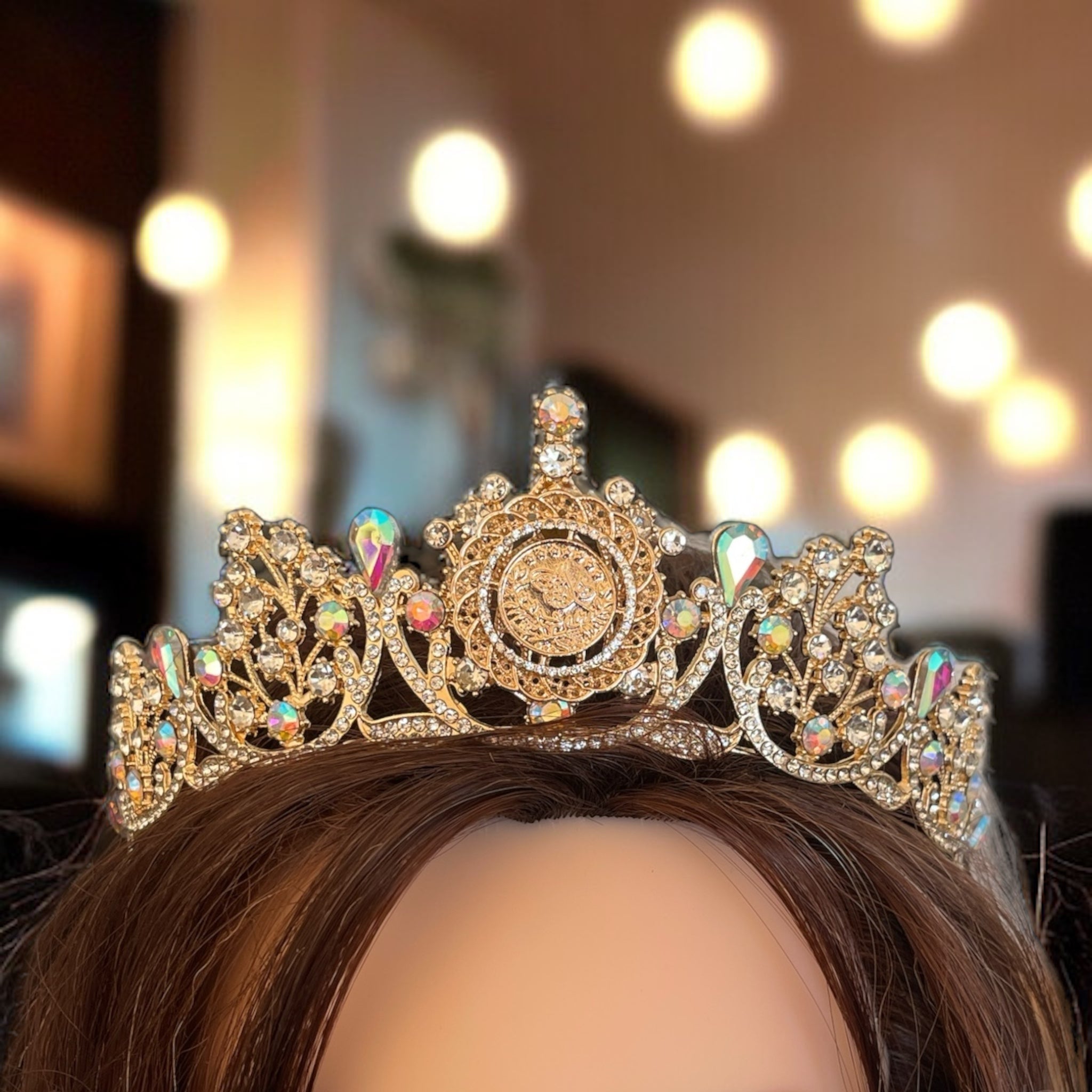 Zeina Mini Princess Gold crown