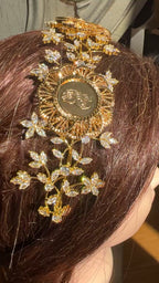 Marah Ma'ala II three big coins crystal headband