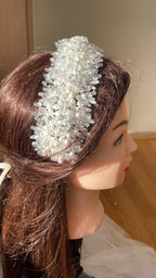 Al Jib Bridal Pearls headpiece