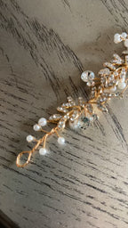 Jibiya three coins gold headpiece