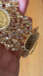 Masafer Yatta Gold headpiece/crown