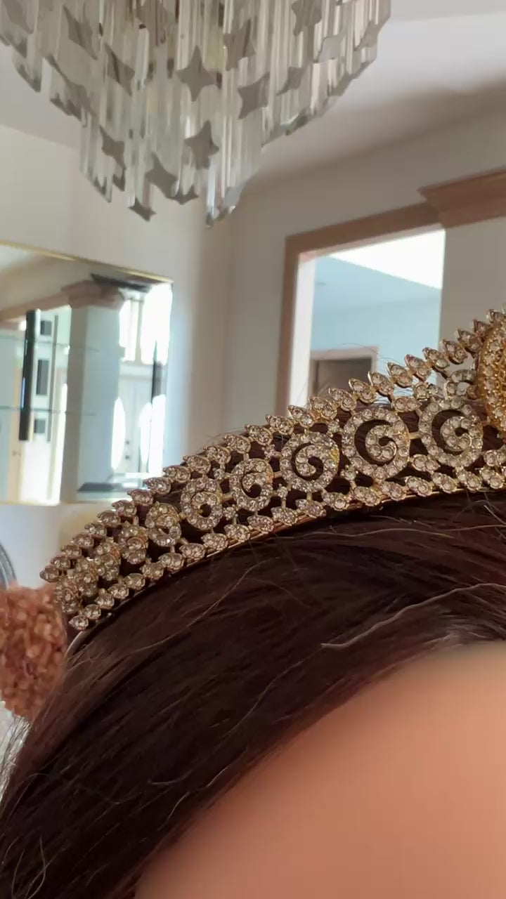 Rafah one coin simple tiara