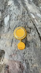 Al-Quds coin brooch-pin