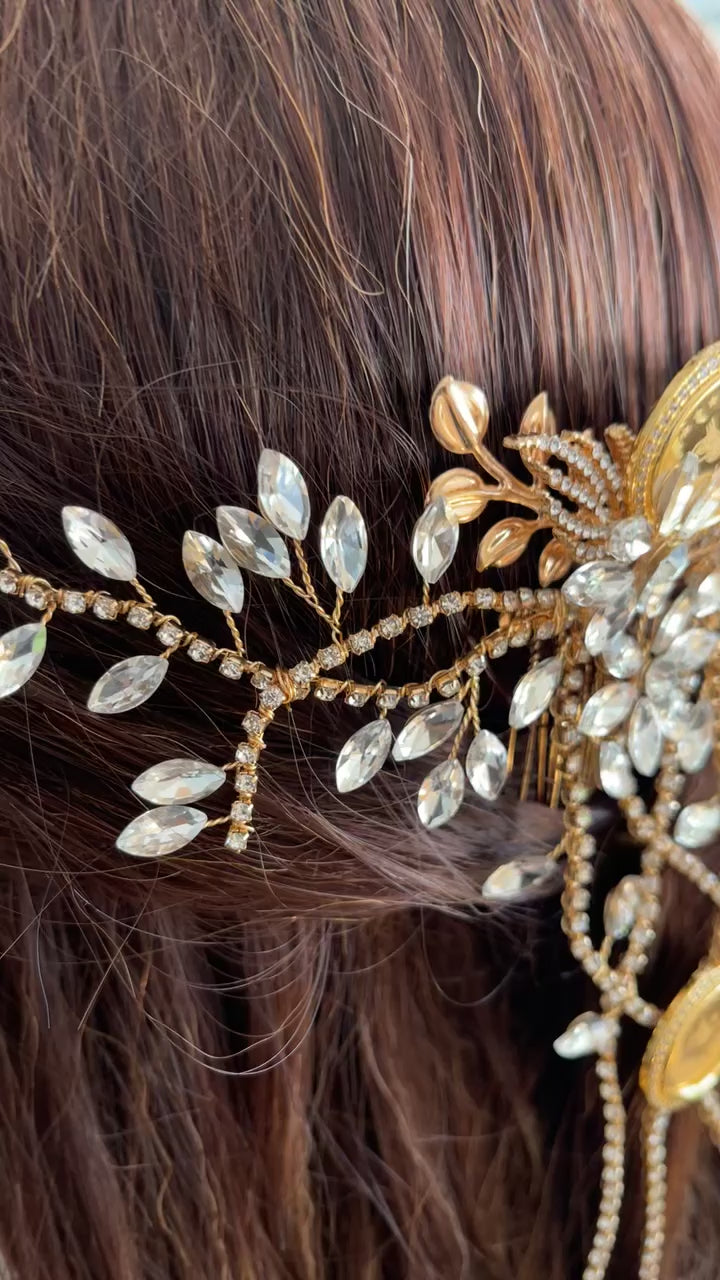 Bayt Dajan Gold-Coins hair comb