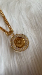 Beit Hanoun 24k Gold Plated Zircon Luxury Necklace