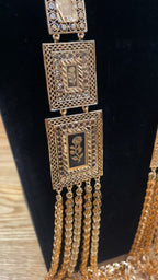 Nablus Pleated Gold Set