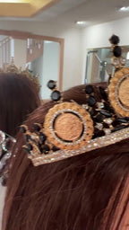 Dheisheh II Black and Gold crown