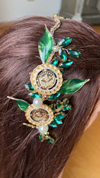 Al-Satariyya Green-Gold headband