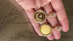 Ramallah II coin earrings