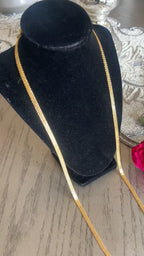 Ramallah pleated gold multi wear necklace (zarad)
