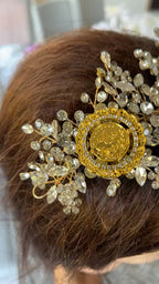 Bit Rema crystal three coins headpiece