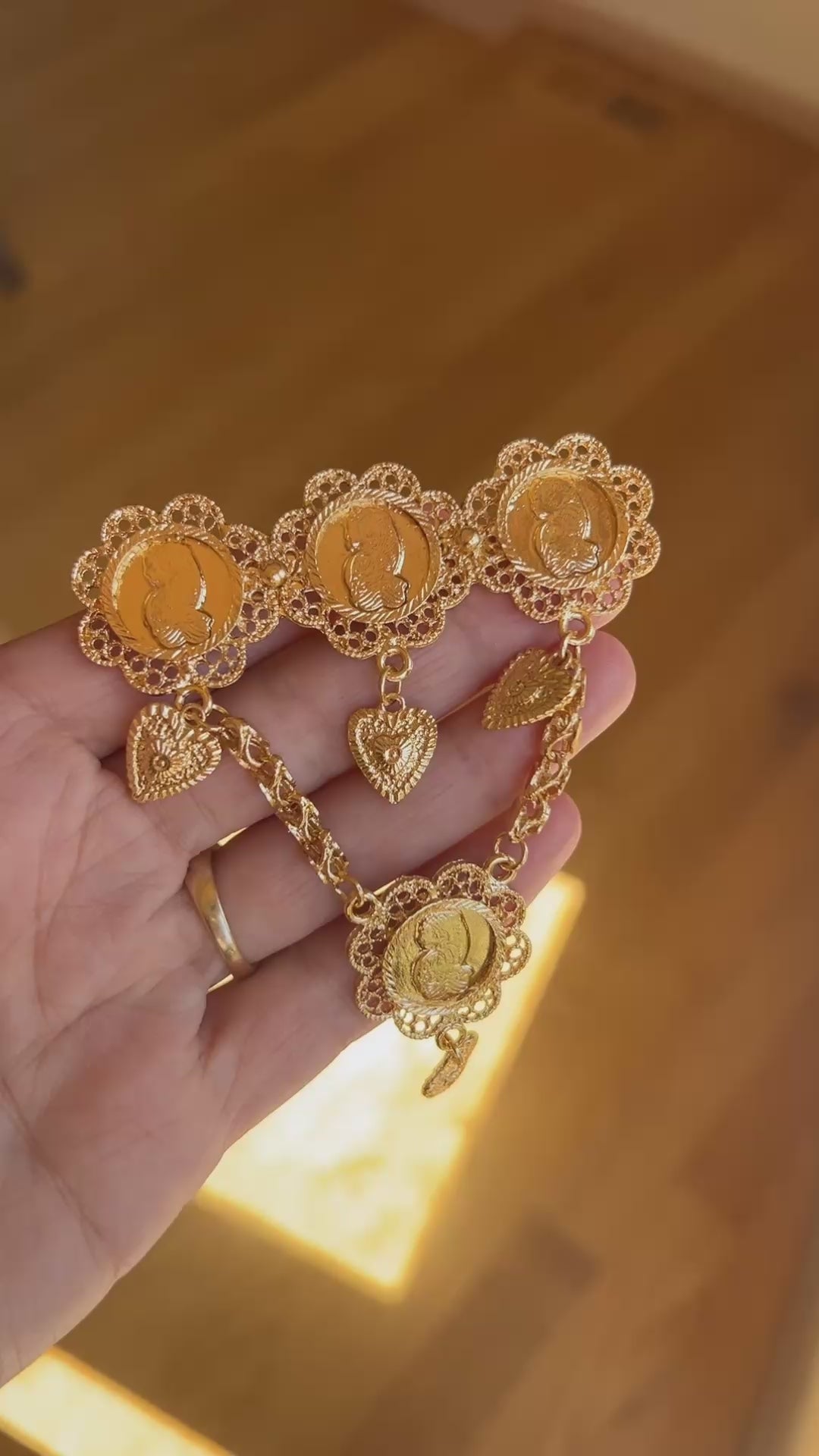 Deir Jrear traditional pin / brooch
