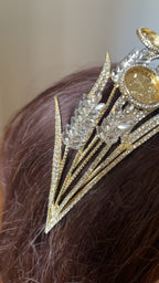 Ramle Wheat spikes and coins tiara