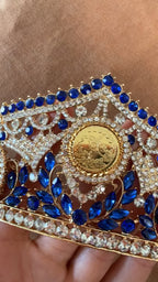 Telfit Blue and Gold crown