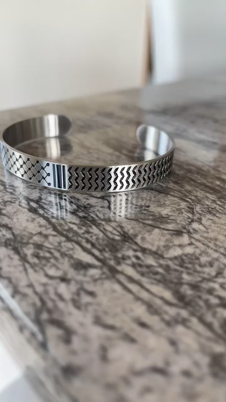 Yousef stain-steel kufya Men Bracelet