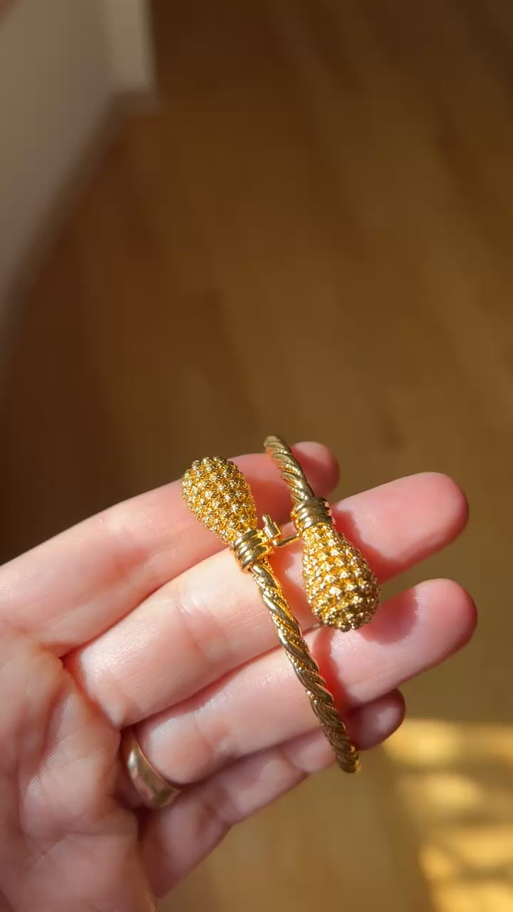 Ein El Hilweh II pleated bracelet