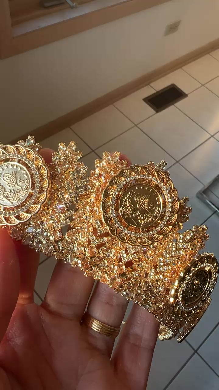 Ramallah II five coins luxury crown