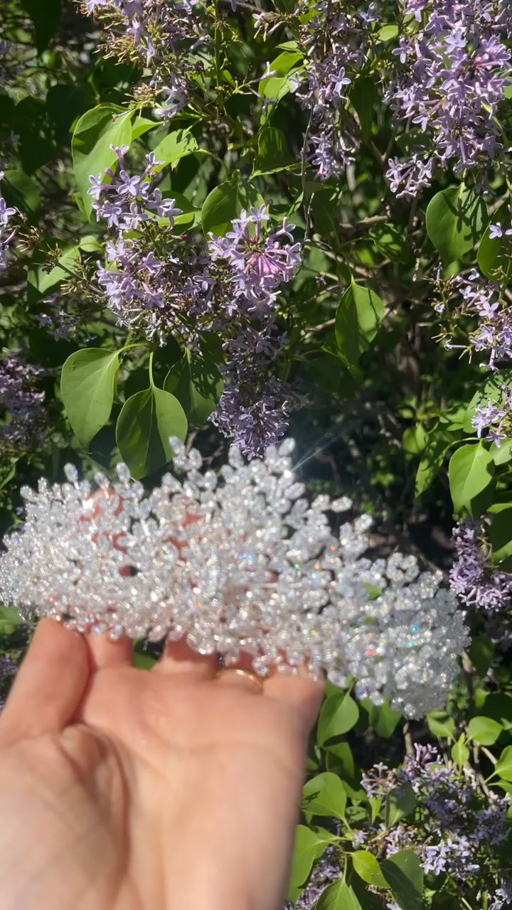 Al-Bireh crystal bridal crown