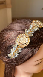 Dayr Tarif II Gold three coin headband