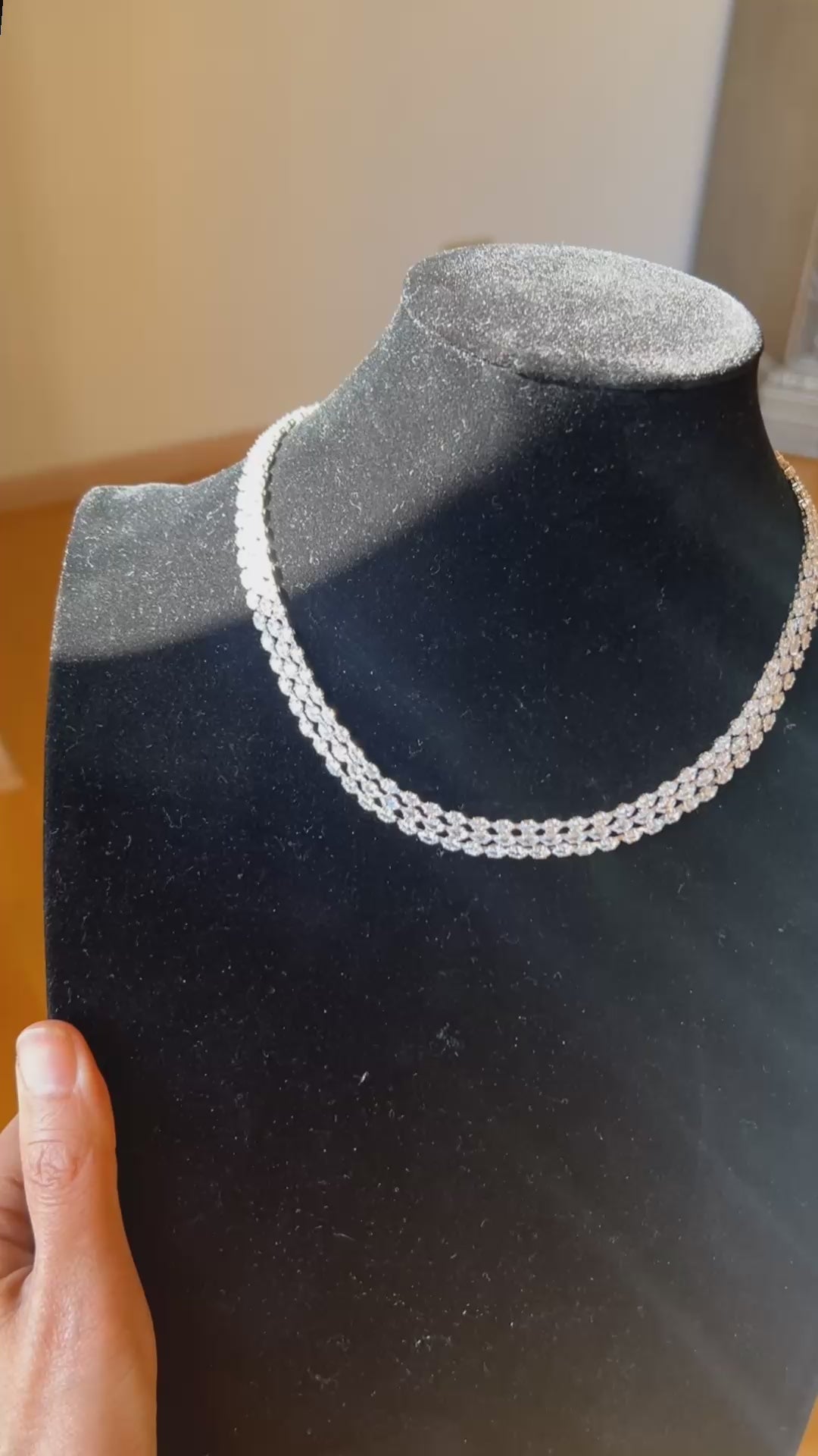Turmusaya three layers zircon Jewelry set