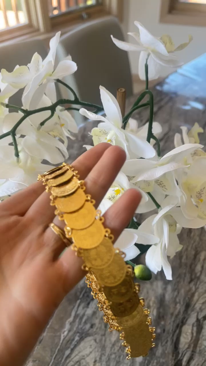 Turmussaya lira stacked headpiece