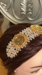 Palestine three coins headband