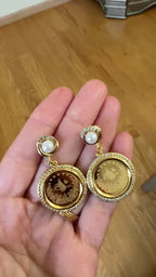Ein Gedi Pearl Earrings studs