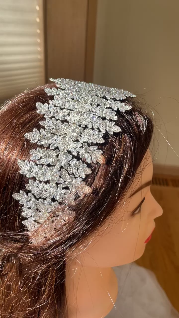 Kalandia Bridal flat headpiece