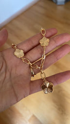 Nazareth Pleated Gold Jewelry Set