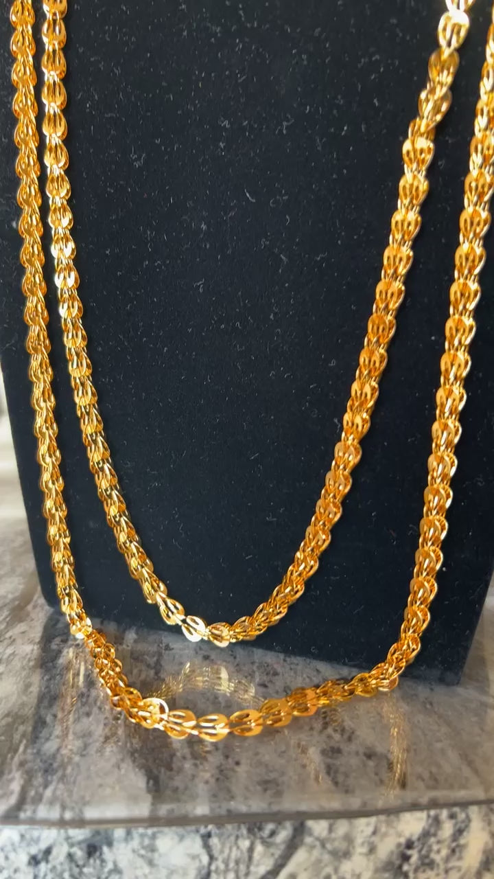 Tulkarm long zarad necklace