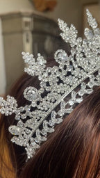 Nablus Bridal crystal crown