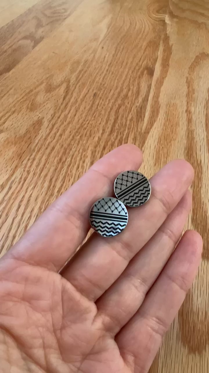 Jaba' kufya cufflinks