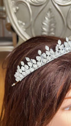 Biddu II Zircon Small Size Bridal Crown