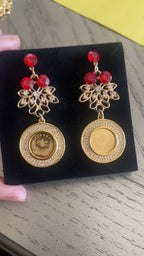 Bir zayit drop necklace lira