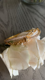Qibya Gold Bracelet plated