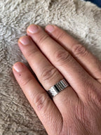 Ali Stainless steel Palestine kufya Ring